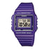Casio Digitale Sportuhr mit Stoppuhr, Alarm und 50 m Wasserdichtigkeit in Violett