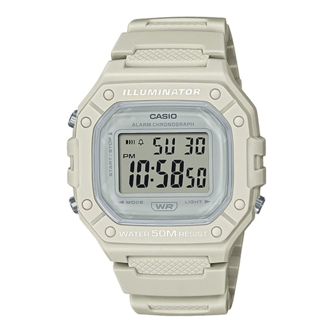 Casio Digitale Sportuhr W 218HC (grau/schwarz, 8AV)