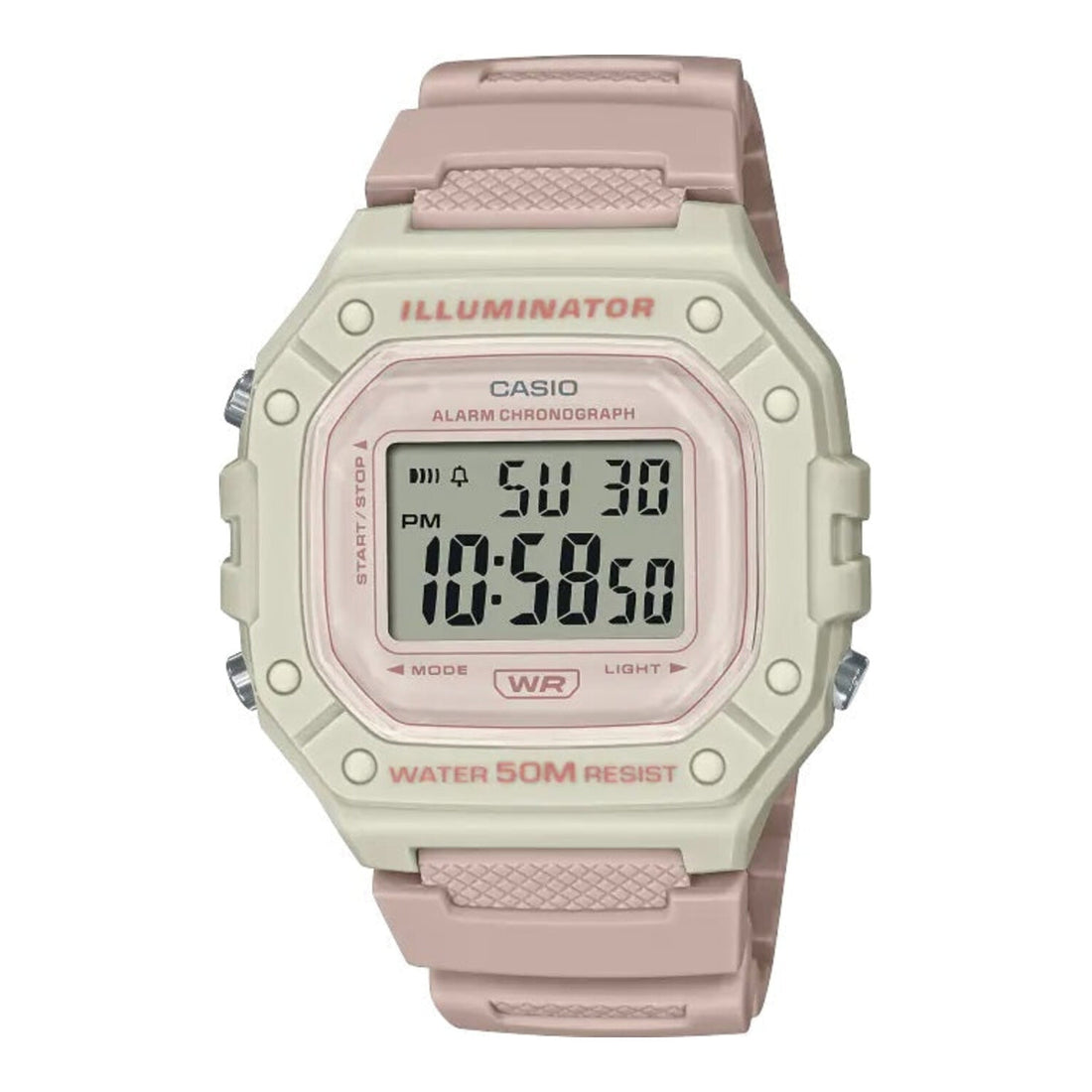 Casio Digitale Sportuhr W 218HC (rot, Variante 4A2)