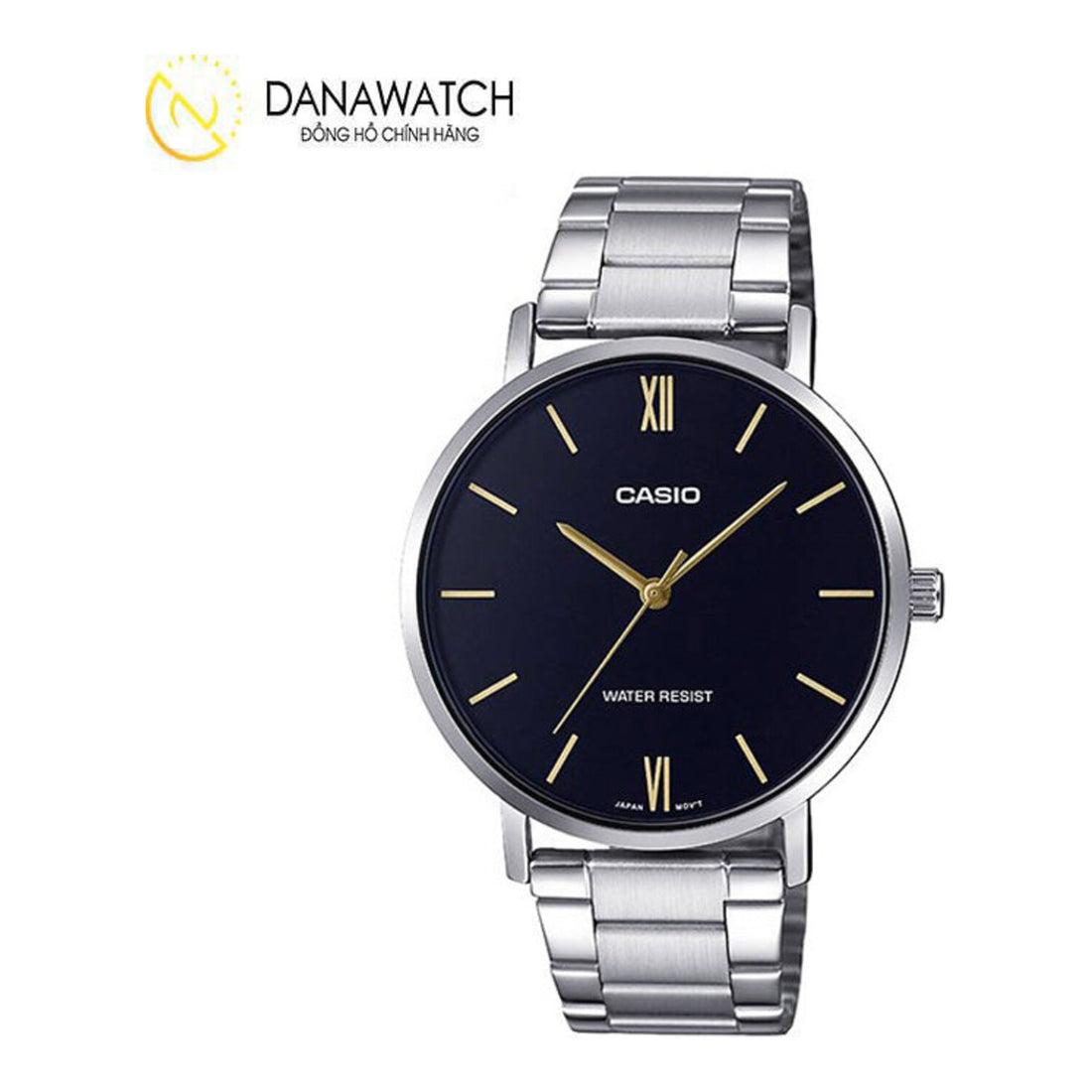 Casio Enticer Classic Black Dial Watch