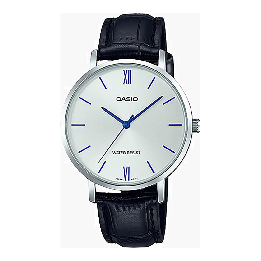 Casio Enticer Ladies Minimalist Leather Watch