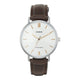 Enticer Ladies Rose Dial Leather Watch
