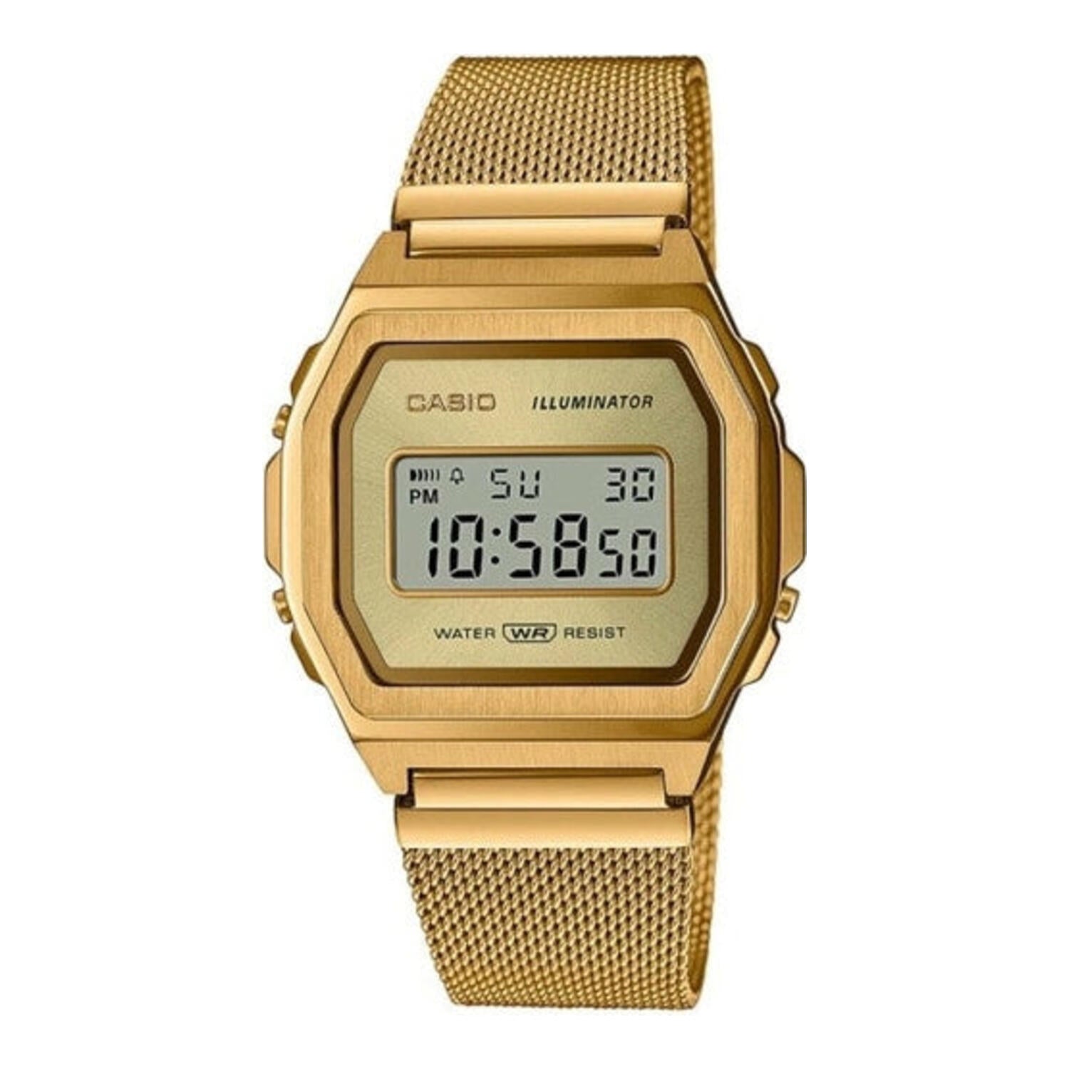 Casio Gold Mesh Heritage
