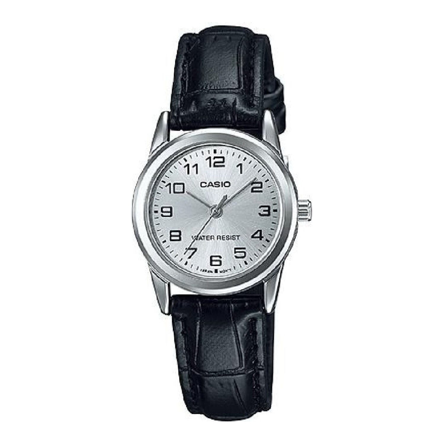 Montre Casio Classic pour femme avec bracelet en cuir (LTP V001L 7B)