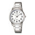 Casio Klassische Damenuhr (LTP 1303PD 7B, Edelstahlband)