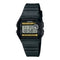 Classic digital watch made of resin with 1/100-second stopwatch, alarm and 7-year battery.