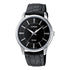 Casio Klassische Herrenuhr mit Lederband (MTP 1303PL 1A, schwarz)