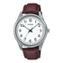 Casio Klassische Herrenuhr mit Lederband (MTP V005L 7B4)
