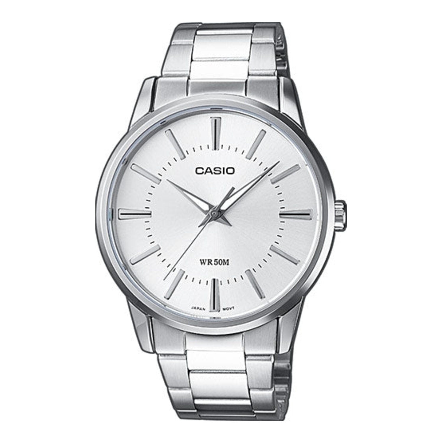 Montre Casio Classic pour homme (MTP 1303PD 7A, cadran blanc)