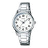 Casio Klassische Herrenuhr (MTP 1303PD 7B, silber/weiß)