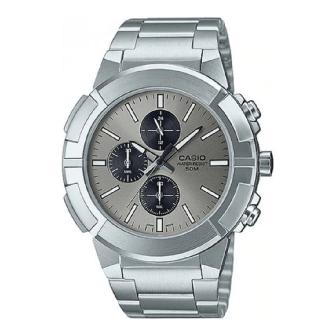 Casio Multifunktions Herrenuhr mit Mondphasenanzeige (MTP E501D 8A)
