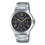 Montre multifonctionnelle pour homme MTP-V300D-1A2 (argent/noir)