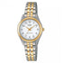 Casio Damen Quarzuhr in Goldoptik mit hellem Zifferblatt und Edelstahlarmband