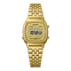 Vintage Mini-Digitaluhr LA-670WETG-9A (goldfarben)