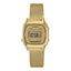Montre numérique vintage Mini Gold