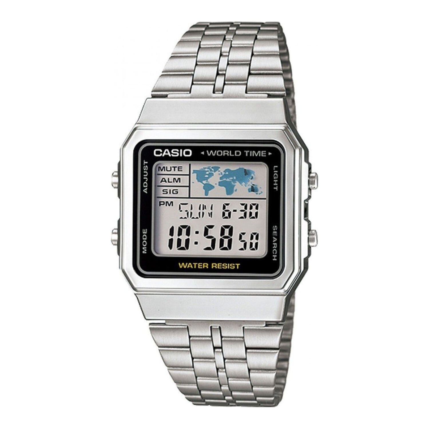 Casio Vintage Heure Mondiale