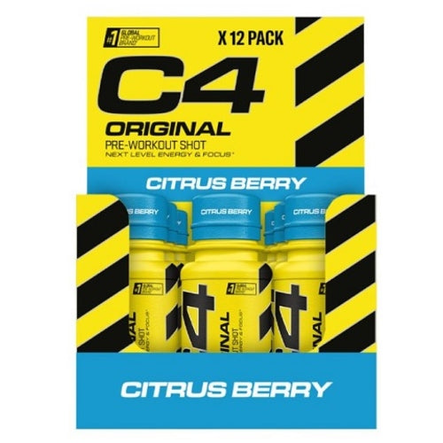 Cellucor C4 Original Shot 12 X 60Ml Sour Batch Bros