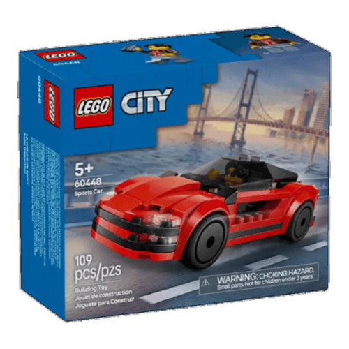 city fahrzeuge roter sportwagen 109 teile