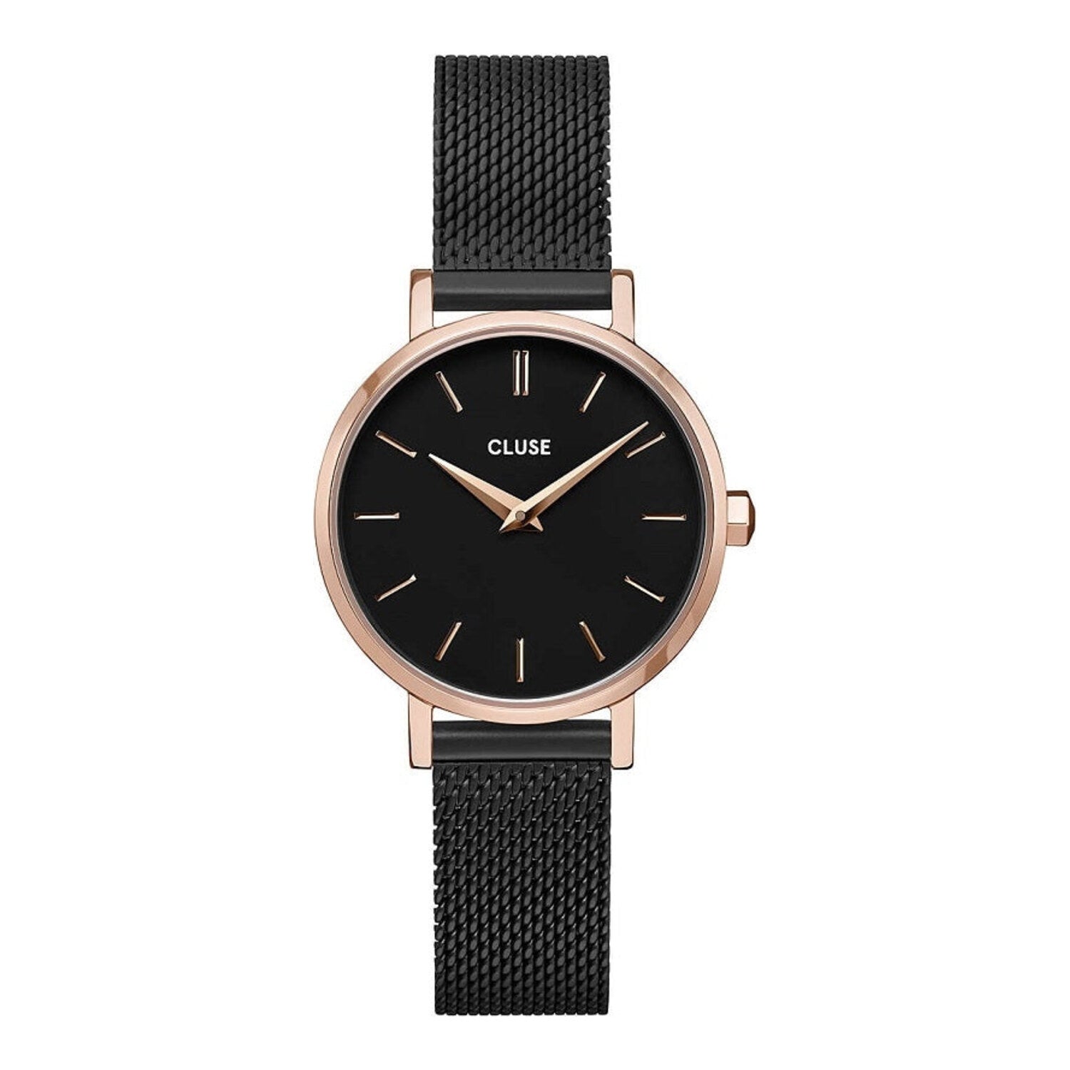 Cluse Boho Chic Petite Mesh Rose Gold/Black