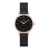 Cluse Boho Chic Petite Mesh Roségold/Schwarz