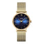 Minuit Mesh Gold Deep Blue