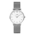 Cluse Minuit Mesh Silber/Weiß