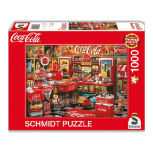coca cola nostalgie shop 1000 teile puzzle
