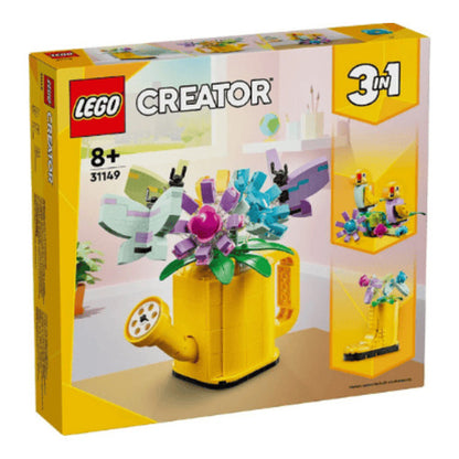 creator giesskanne mit blumen 420 teile
