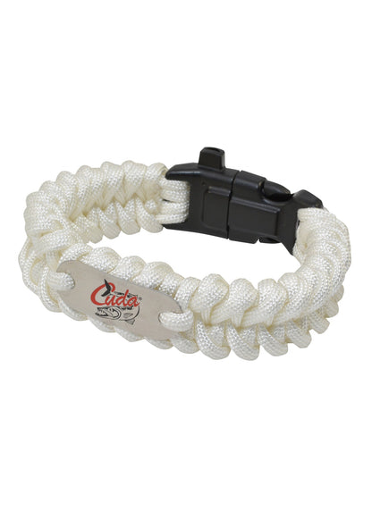 Cuda Paracord Armband L mit Kompass &amp; Pfeife