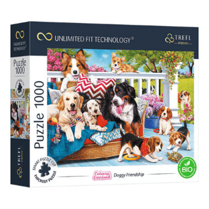 cuteness overload hundeliebe uft puzzle 1000 teile
