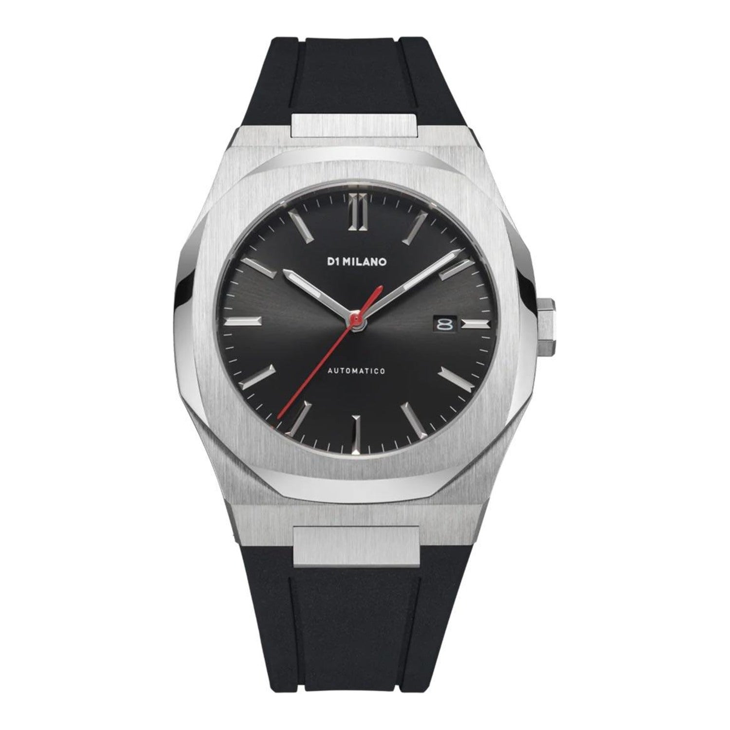 Montre D1 Milano Automatique (Bracelet en caoutchouc)
