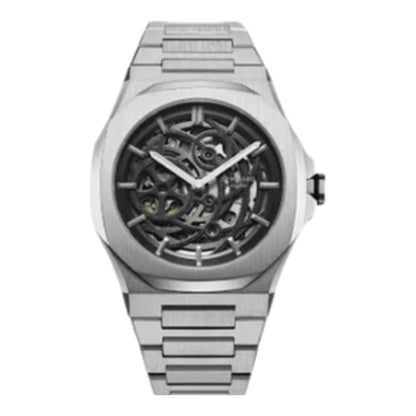 D1 Milano Skeleton Bracelet “Silver Skeleton”