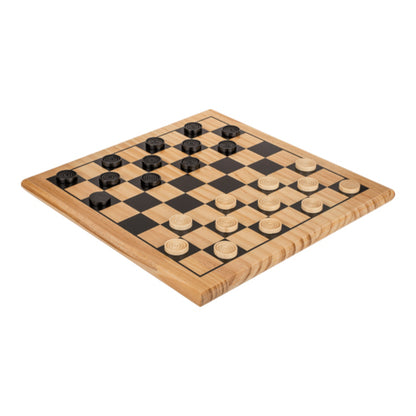 dame holz brettspiel 28 5 cm