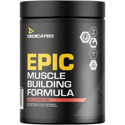 Dedicated Epic Muscle Building Formula 425G Orange