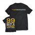 Dedicated T-Shirt 99 Problems M