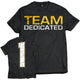 Dedicated TShirt Team Dedicated S