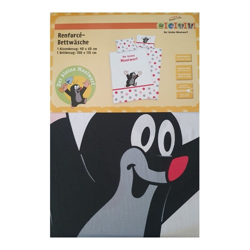 der kleine maulwurf wendebettwaesche 40 x 60 135 x 100 cm