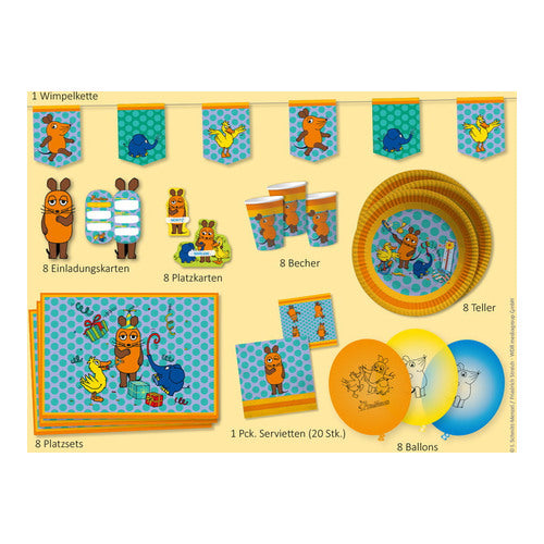 die maus partyset