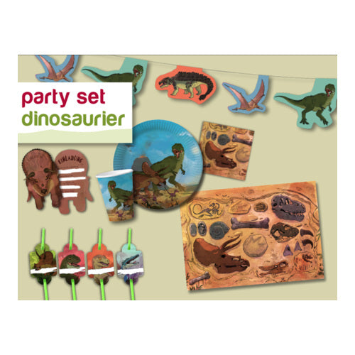 dinosaurier partyset