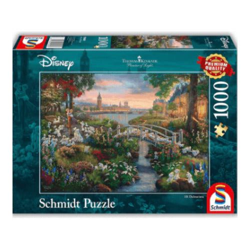 disney 101 dalmatiner 1000 teile puzzle thomas kinkade