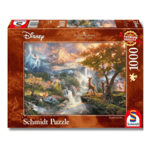 disney bambi 1000 teile puzzle thomas kinkade