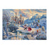 disney die schoene und das biest zauberhafter winterabend limited christmas edition 1000 teile puzzle thomas kinkade