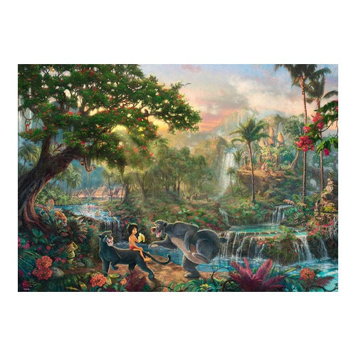 disney dschungelbuch 1000 teile puzzle thomas kinkade