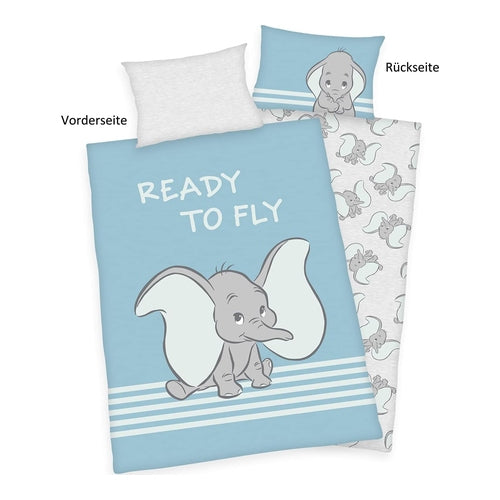 disney dumbo wendebettwaesche 40 x 60 100 x 135 cm