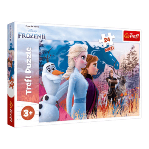 disney frozen 2 die magische reise maxi puzzle 24 teile