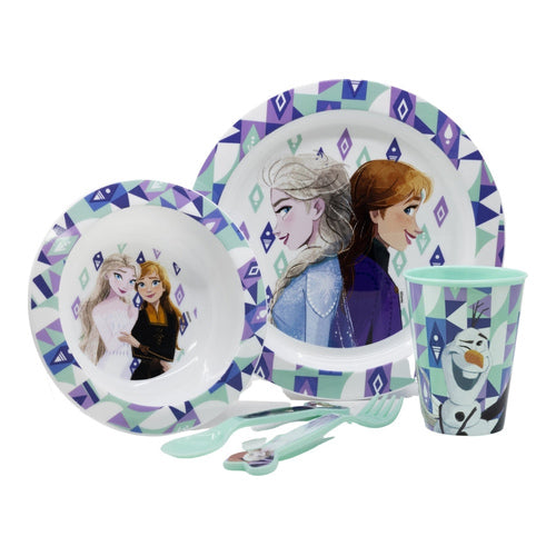 disney frozen eiskoenigin 5 teiliges fruehstuecks set
