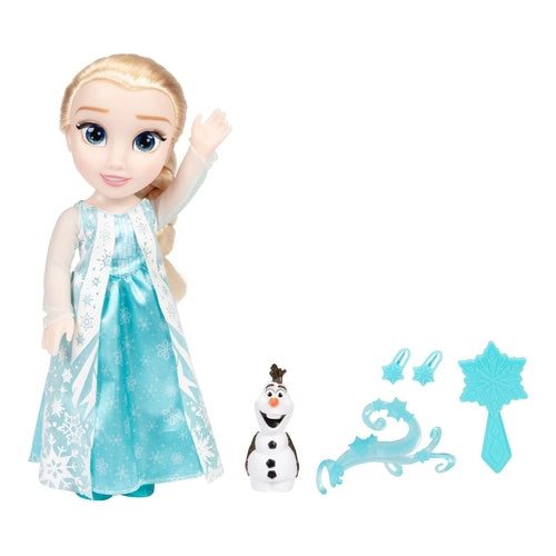 disney frozen eiskoenigin my singing friend elsa olaf elsa puppe mit sound 38 cm