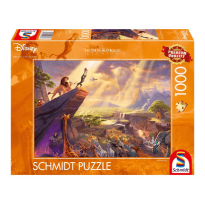 disney koenig der loewen 1000 teile puzzle thomas kinkade
