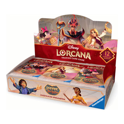 disney lorcana set 8 doemaene von dschafar display mit 24 booster packs deutsch trading cards