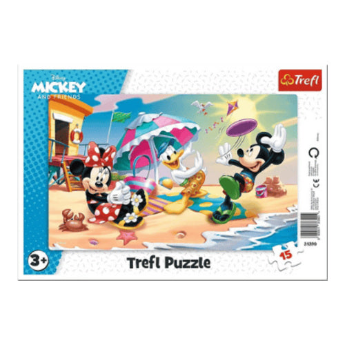 disney mickey mouse and friends puzzle 15 teile